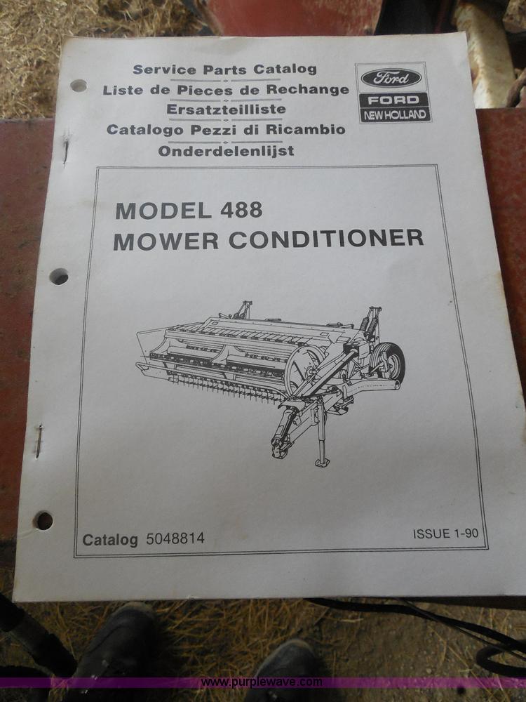image for item E6292 New Holland 488 haybine mower conditioner