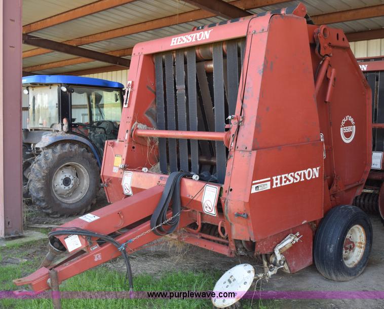 image for item E6297 1983 Hesston 5580 round baler