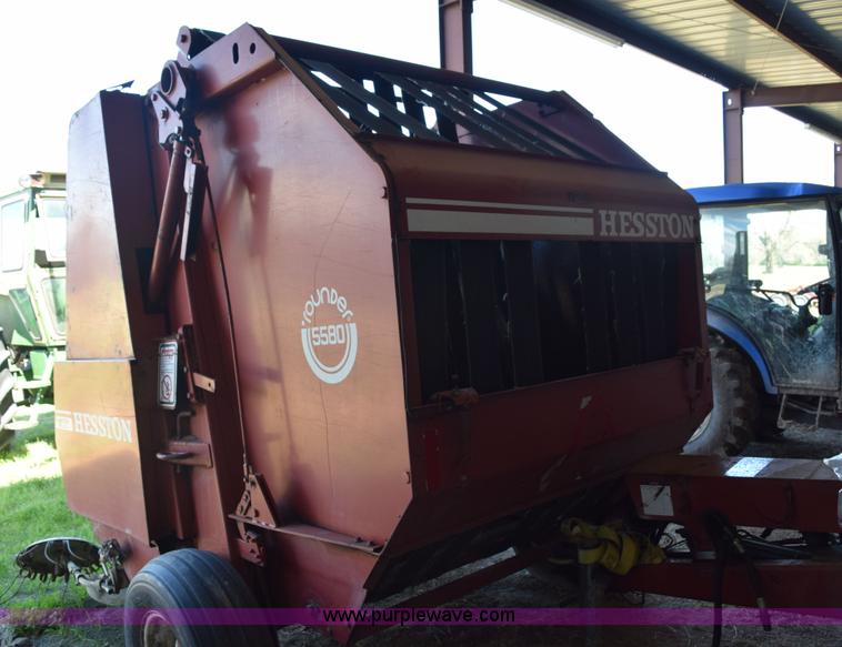 image for item E6297 1983 Hesston 5580 round baler
