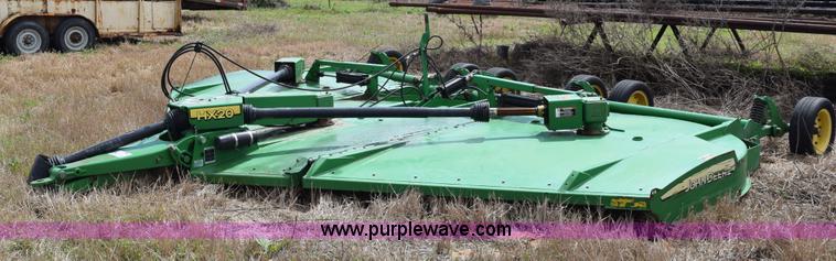 image for item E6302 John Deere HX20 batwing mower