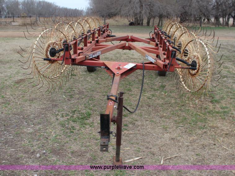 image for item F7574 H&S bi-fold hay rake