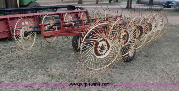 image for item F7574 H&S bi-fold hay rake