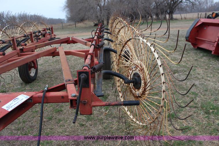 image for item F7574 H&S bi-fold hay rake