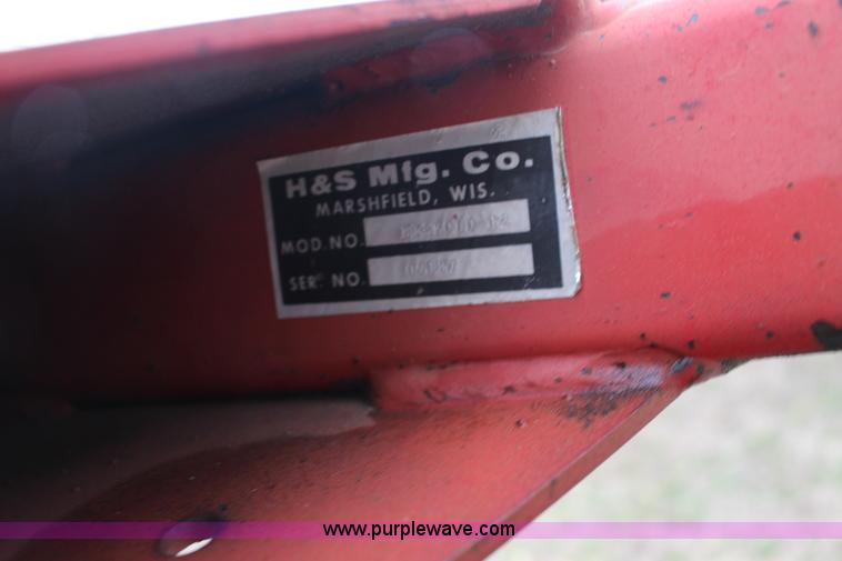 image for item F7574 H&S bi-fold hay rake