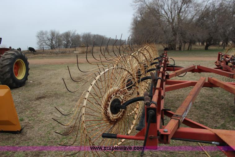 image for item F7574 H&S bi-fold hay rake