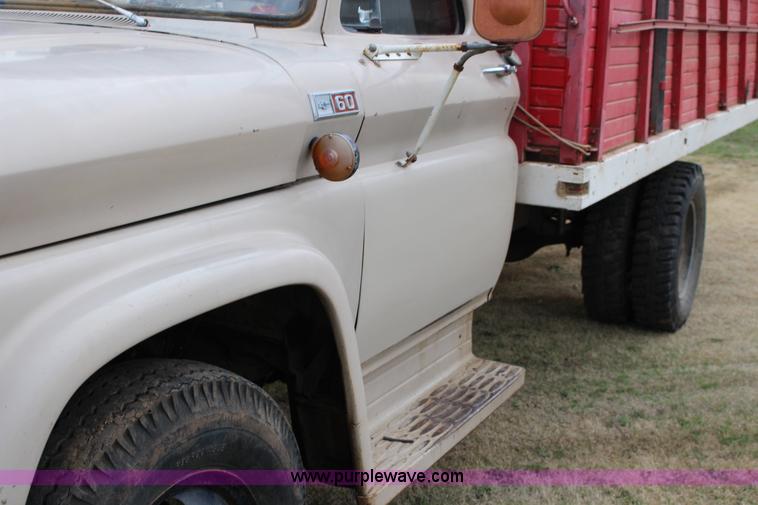 image for item F7609 1965 Chevrolet C60 grain truck