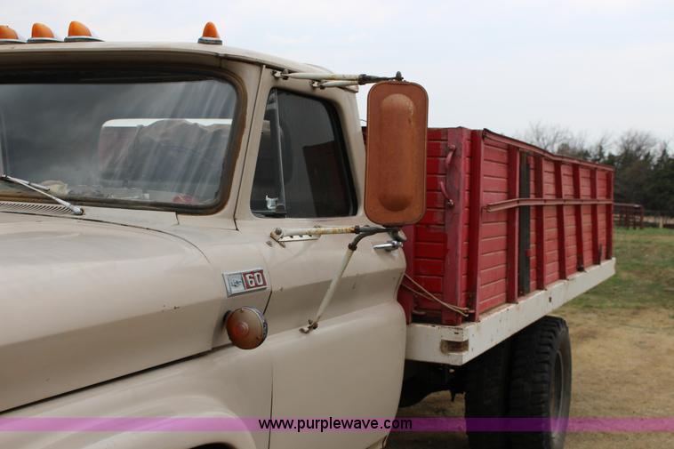 image for item F7609 1965 Chevrolet C60 grain truck