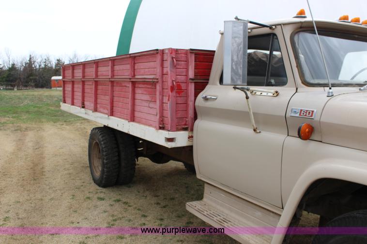 image for item F7609 1965 Chevrolet C60 grain truck