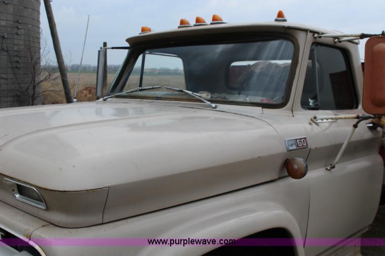 image for item F7609 1965 Chevrolet C60 grain truck