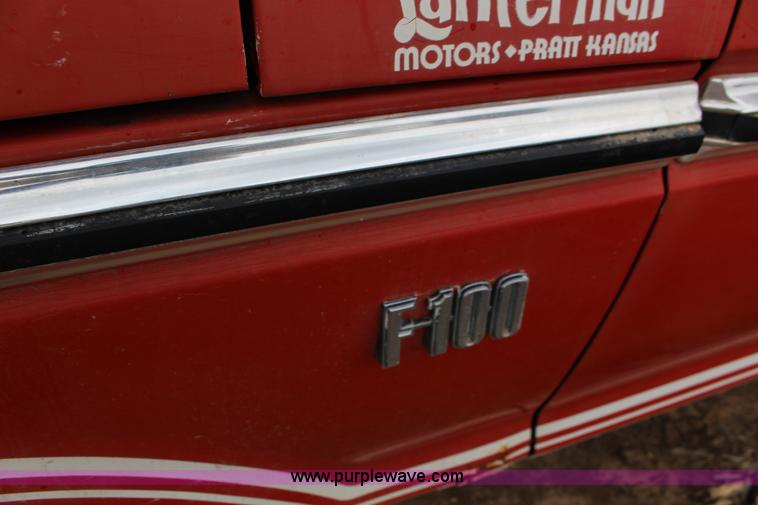 1974 Ford F100 Explorer pickup truck in Pratt, KS Item F7612 sold