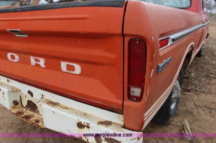 1974 Ford F100 Explorer pickup truck in Pratt, KS Item F7612 sold