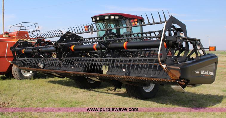 image for item F7654 2008 MacDon M150 self-propelled windrower