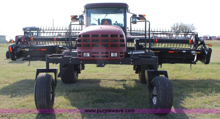 image for item F7654 2008 MacDon M150 self-propelled windrower