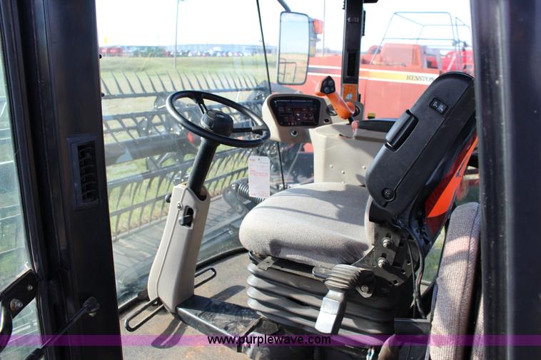 image for item F7654 2008 MacDon M150 self-propelled windrower