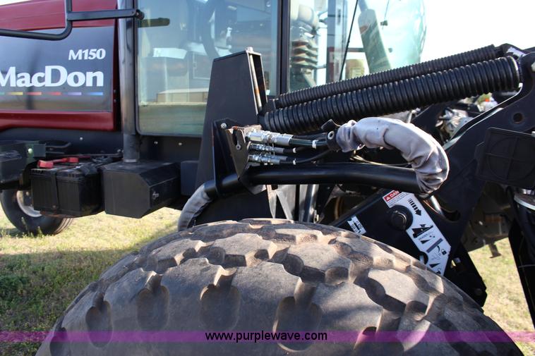 image for item F7654 2008 MacDon M150 self-propelled windrower