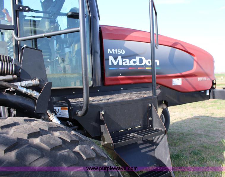 image for item F7654 2008 MacDon M150 self-propelled windrower