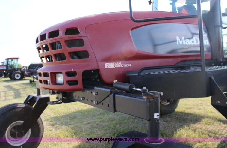 image for item F7654 2008 MacDon M150 self-propelled windrower