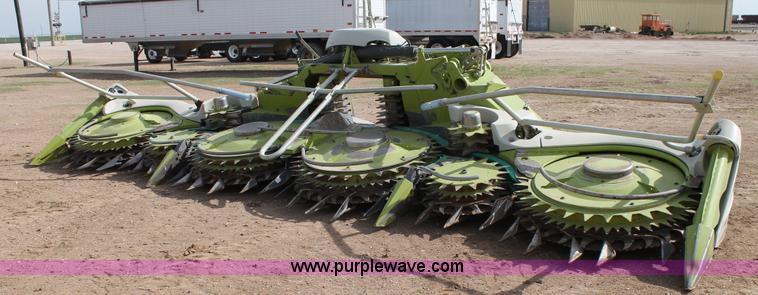 image for item H1539 2011 Claas Orbis 750 forage head