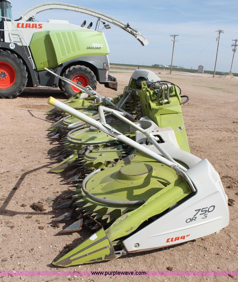 image for item H1542 2012 Claas Orbis 750 forage head