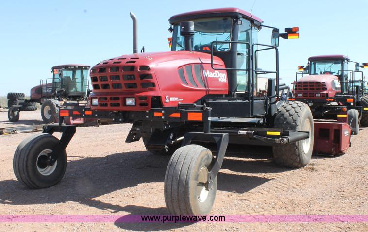 image for item H1560 2011 MacDon M205 self-propelled windrower