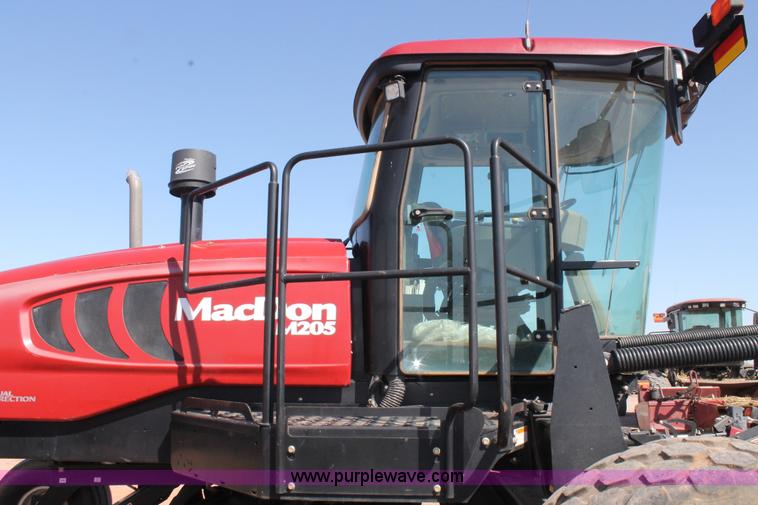 image for item H1560 2011 MacDon M205 self-propelled windrower