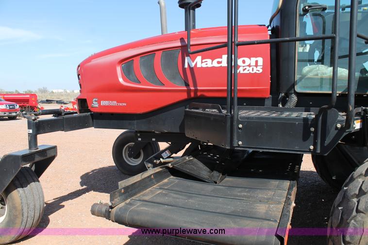 image for item H1560 2011 MacDon M205 self-propelled windrower