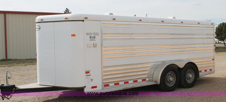 image for item H1577 2013 Sundowner Show livestock trailer