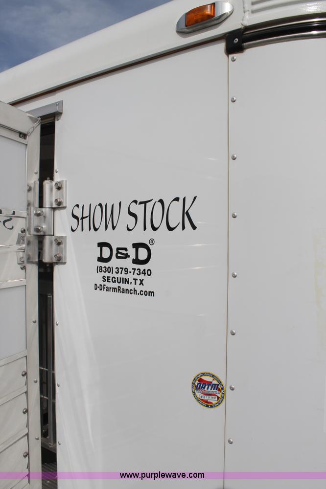 image for item H1577 2013 Sundowner Show livestock trailer