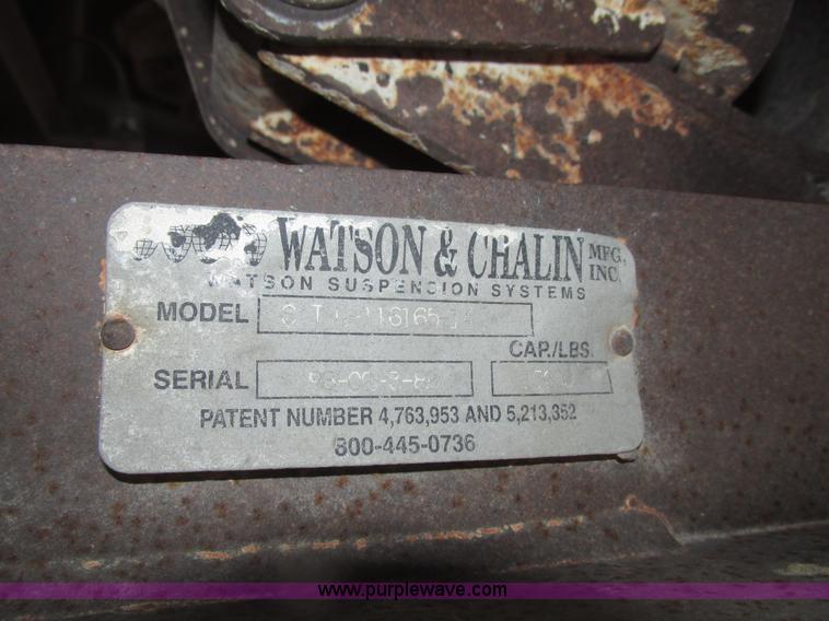 image for item H4723 2001 Ledwell bulk feed trailer