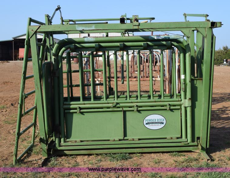 image for item H5210 Powder River squeeze chute
