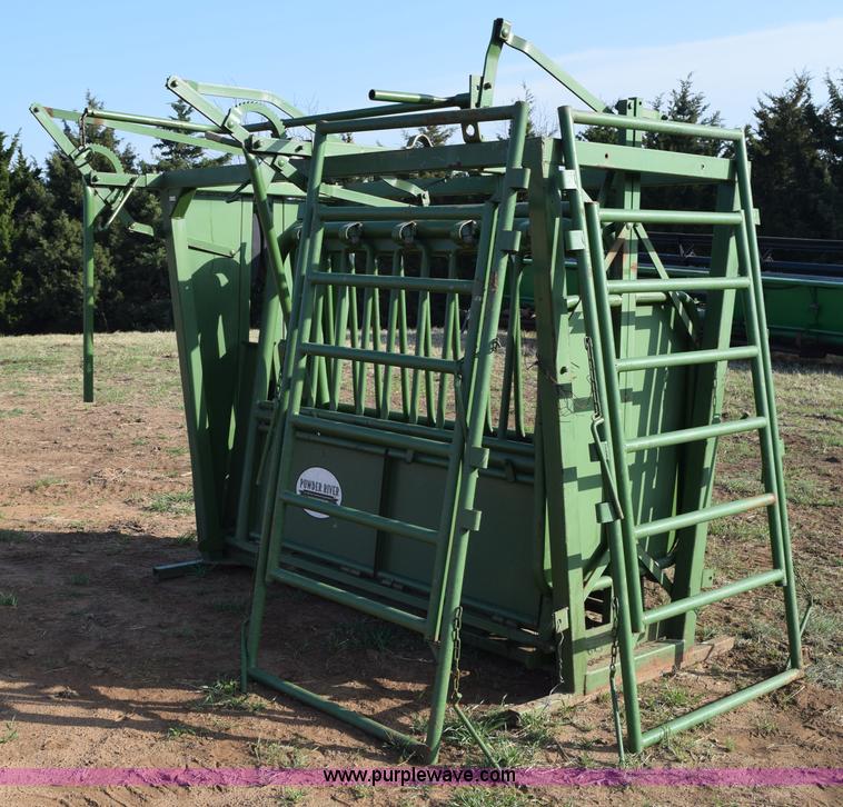 image for item H5210 Powder River squeeze chute