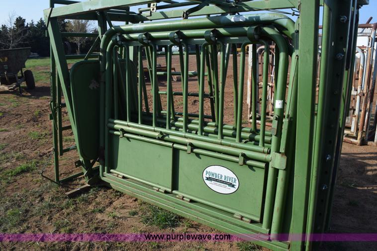 image for item H5210 Powder River squeeze chute