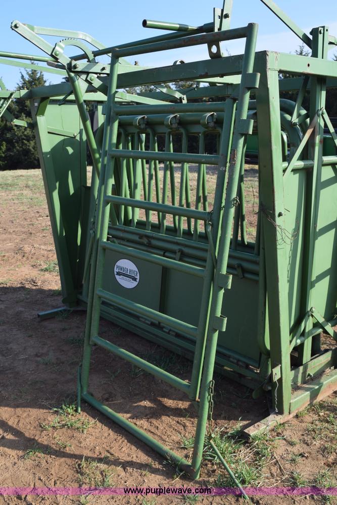 image for item H5210 Powder River squeeze chute