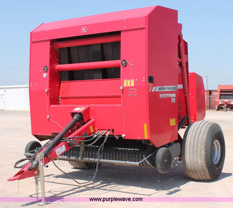 image for item H5850 2010 Massey-Ferguson 2856 round baler