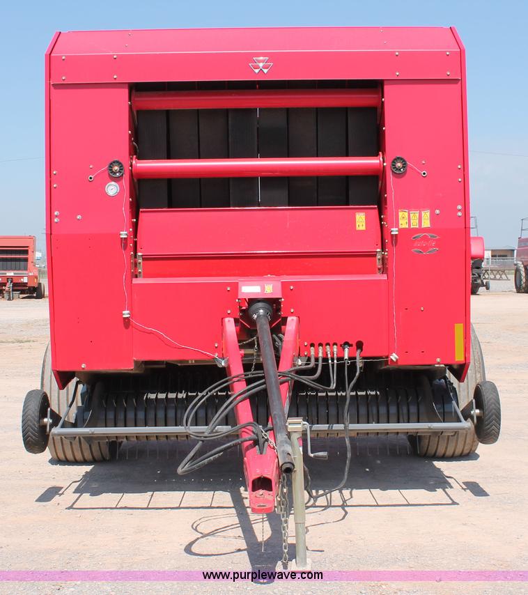 image for item H5850 2010 Massey-Ferguson 2856 round baler