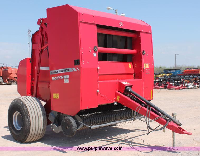 image for item H5850 2010 Massey-Ferguson 2856 round baler