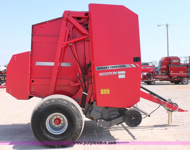 image for item H5850 2010 Massey-Ferguson 2856 round baler