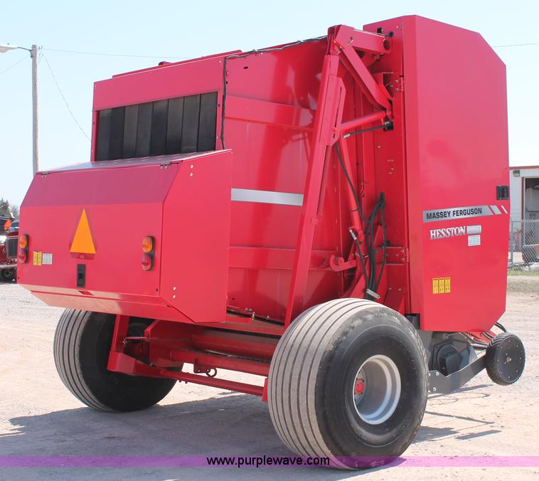 image for item H5850 2010 Massey-Ferguson 2856 round baler