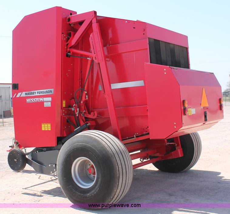 image for item H5850 2010 Massey-Ferguson 2856 round baler