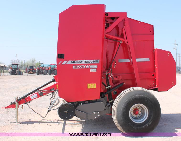 image for item H5850 2010 Massey-Ferguson 2856 round baler