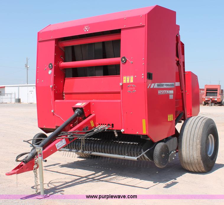 image for item H5850 2010 Massey-Ferguson 2856 round baler