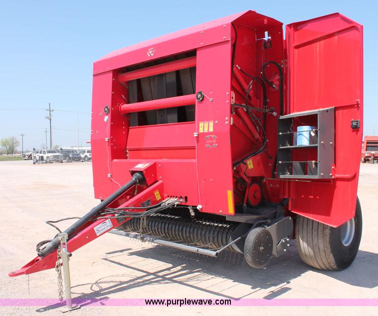 image for item H5850 2010 Massey-Ferguson 2856 round baler