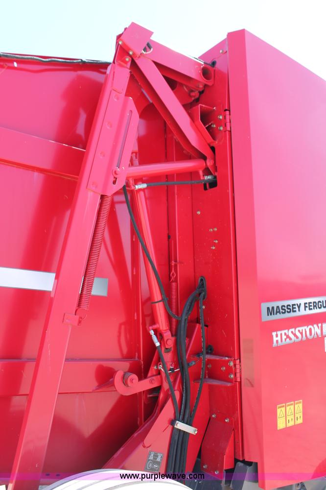 image for item H5850 2010 Massey-Ferguson 2856 round baler