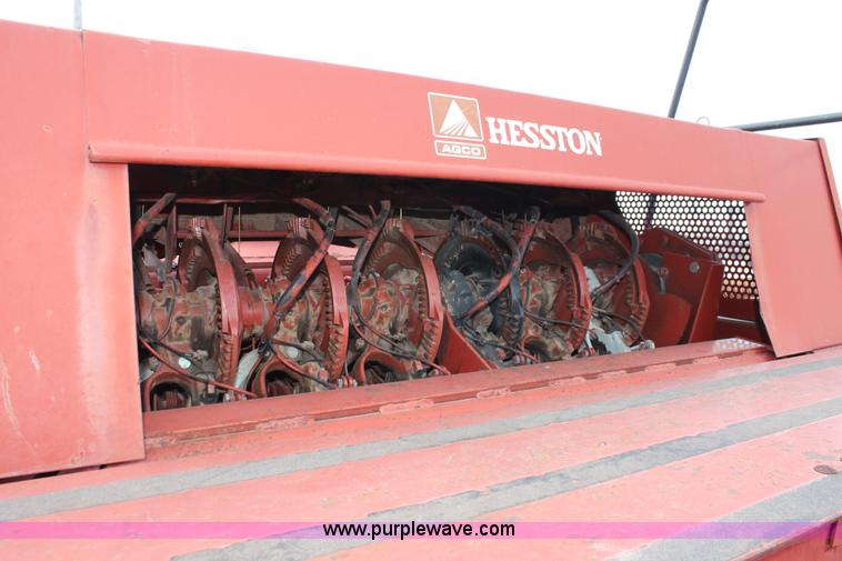 image for item H5851 2000 Hesston 4910 large square baler