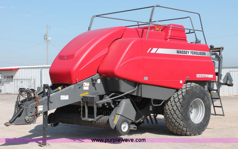 image for item H5856 2010 Massey-Ferguson 2190 large square baler
