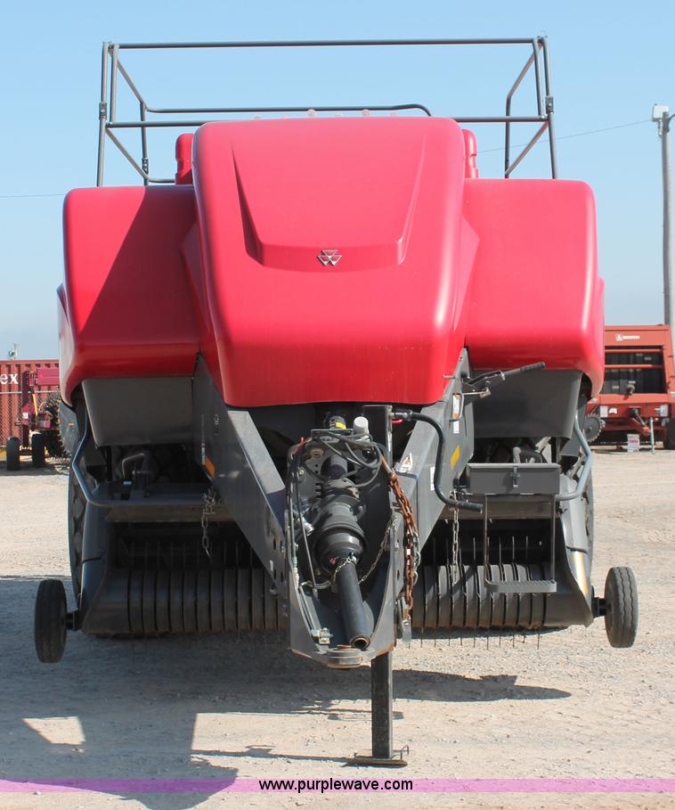 image for item H5856 2010 Massey-Ferguson 2190 large square baler