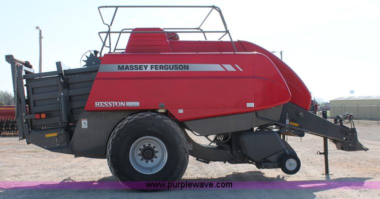image for item H5856 2010 Massey-Ferguson 2190 large square baler