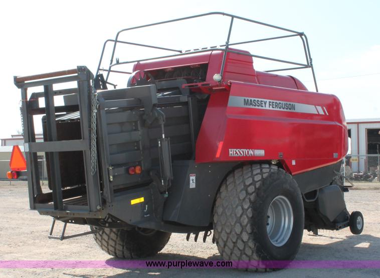 image for item H5856 2010 Massey-Ferguson 2190 large square baler