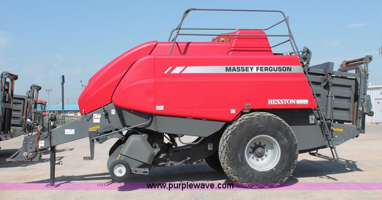image for item H5856 2010 Massey-Ferguson 2190 large square baler