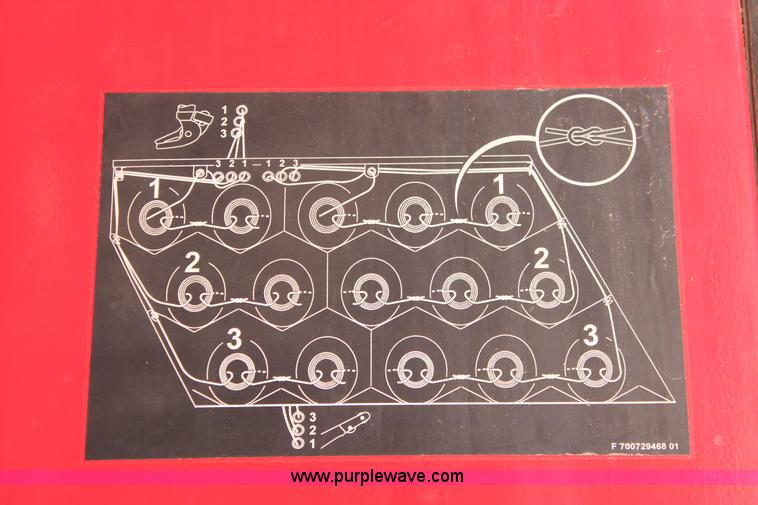 image for item H5857 2011 Massey-Ferguson 2190 large square baler